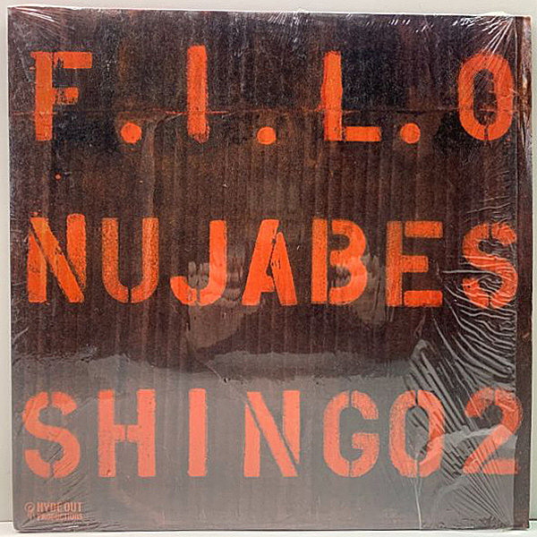 レコードメイン画像：シュリンク極美品!! NUJABES Featuring SHING02 F.I.L.O - First In Last Out (Hydeout) 黄金コンビによる国産スーパー・クラシック