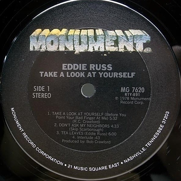 EDDIE RUSS / Take A Look At Yourself (LP) / Monument