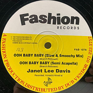 レコード画像：JANET LEE DAVIS / Ooh Baby Baby