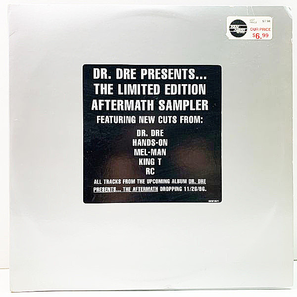 レコードメイン画像：【2枚組プロモ・サンプラー／限定アナログ】USオリジナル DR. DRE Presents...The Limited Edition Aftermath Sampler ('96 Interscope)