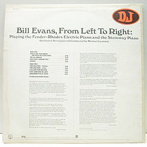 BILL EVANS / From Left To Right (LP) / MGM | WAXPEND RECORDS