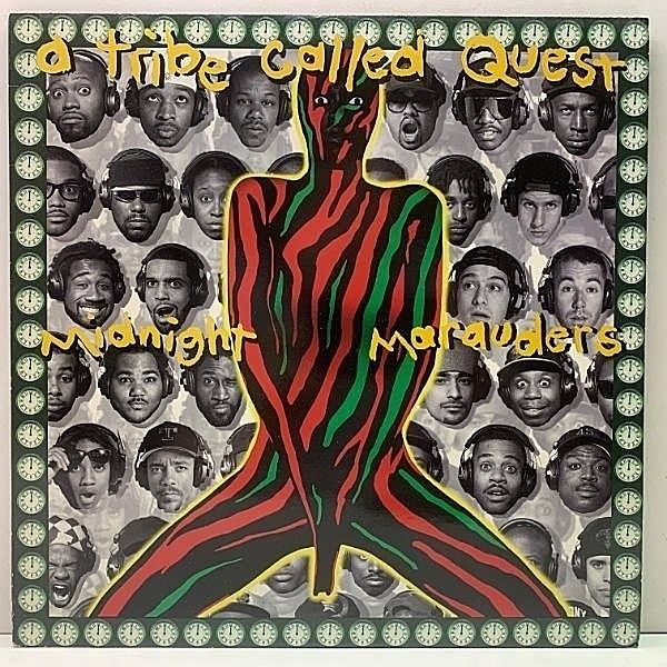 レコードメイン画像：良好!! 2LP '93年 EUオリジナル A TRIBE CALLED QUEST Midnight Marauders (Jive) LARGE PROFESSOR参加 MINNIE RIPERTON サンプリング ネタ