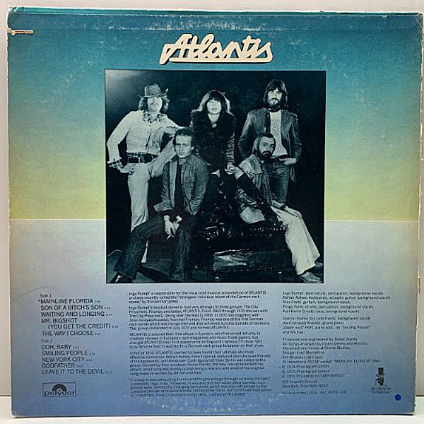 ATLANTIS / Same (LP) / Polydor | WAXPEND RECORDS