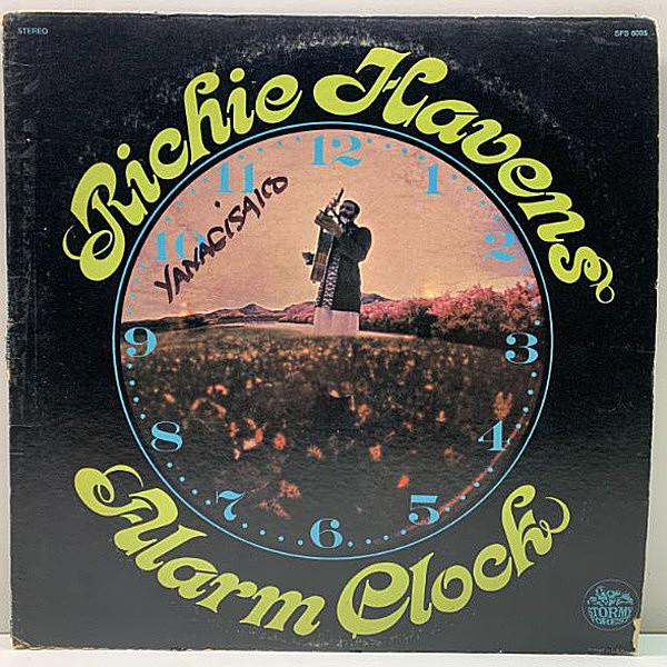レコードメイン画像：【Here Comes The Sunカヴァー】良好盤!! USオリジナル RICHIE HAVENS Alarm Clock ('70 Stormy Forest) 黒人SSW リッチー・ヘヴンス Lp