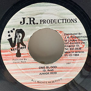 レコード画像：JUNIOR REID / One Blood