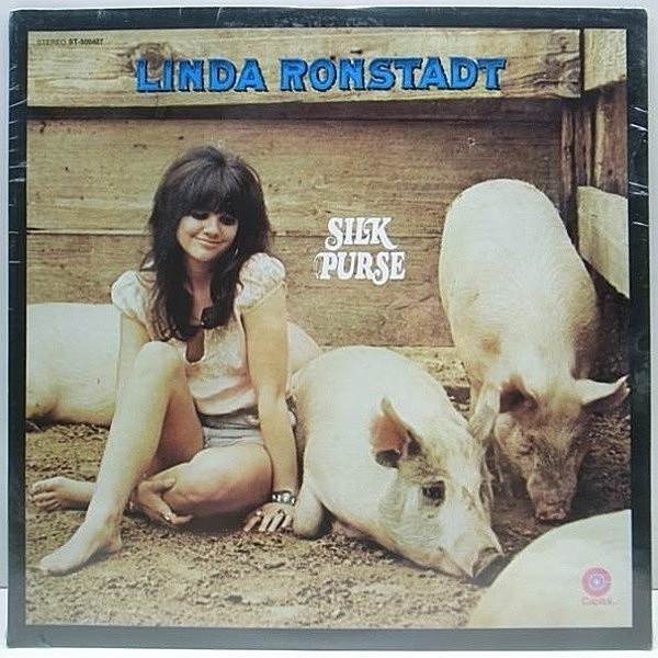 レコードメイン画像：シールド未開封!! CRC クラブ・イシュー USオリジナル LINDA RONSTADT Silk Purse ('70 Capitol) Columbiaプレス