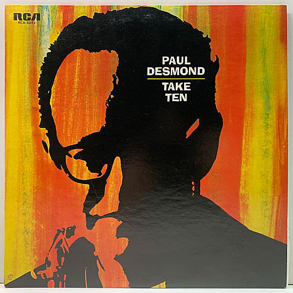レコードメイン画像：【名手ジム・ホールと紡ぐ好センスな寛ぎ】美品 PAUL DESMOND Take Ten (RCA) w./Jim Hall 解説付き JPNプレス LP