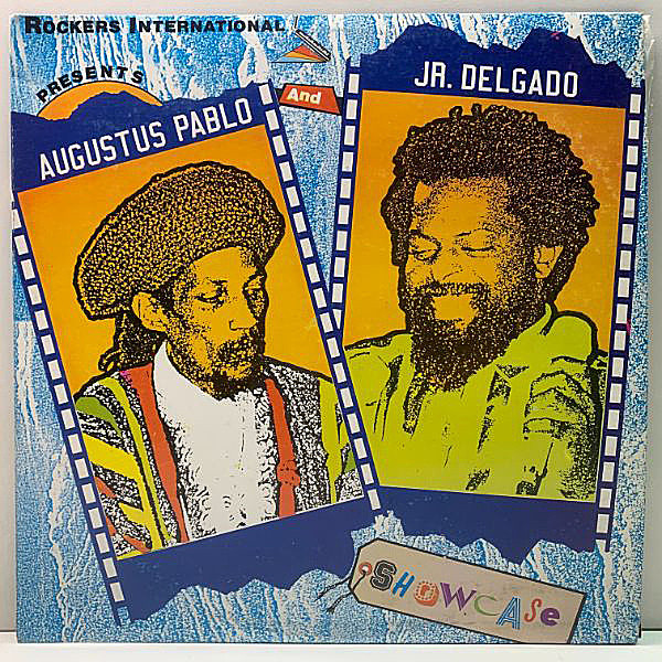レコードメイン画像：【feat. JUNIOR DELGADO】それぞれのダブVer.も収録！JAオリジナル AUGUSTUS PABLO Showcase ('92 Message) Rockersでのジャマイカ録音