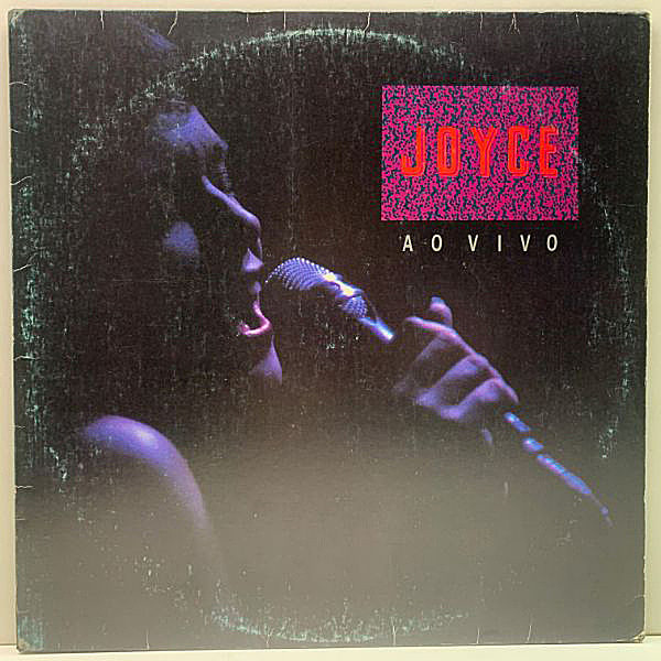 レコードメイン画像：美盤!! Braオンリー '89年オリジナル JOYCE Ao Vivo (EMI) SSW ジョイス LP キャリア40周年記念ライブ Feminina ほか Chico Buarque 参加