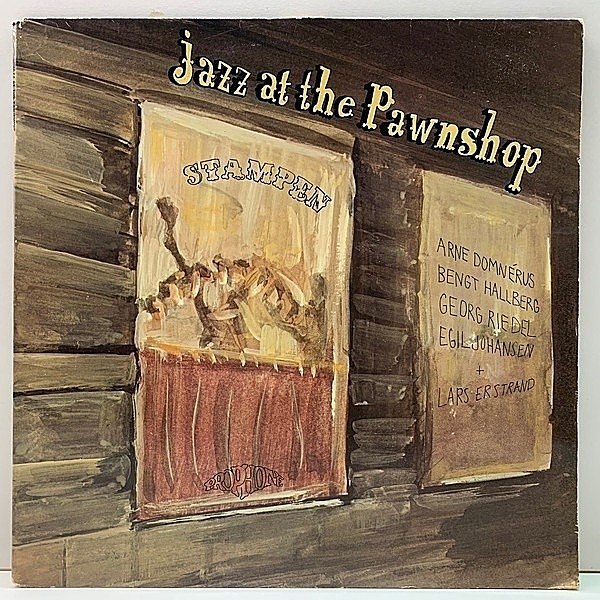 レコードメイン画像：【MADE IN SWEDEN印刷なし】AUDOPHILE 高音質 2LP SWEDEN オリジナル ARNE DOMNERUS Jazz At The Pawnshop ('77 Prophone)