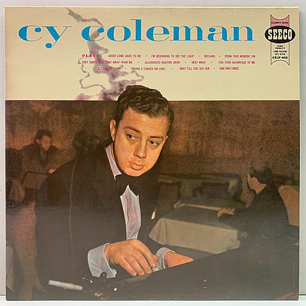 レコードメイン画像：【才人サイ・コールマン／ピアノトリオ】美品 CY COLEMAN Same (Fresh Sound盤) スタンダード中心の2種のセッション LP