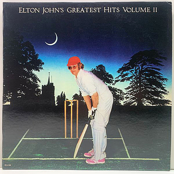 レコードメイン画像：美品 USプレス ELTON JOHN Elton John's Greatest Hits Volume II (MCA) エルトン・ジョン／グレーテスト・ヒット Vol. 2 名曲満載 全10曲
