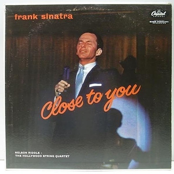 レコードメイン画像：良品!! MONO 1st. GRAYラベル USオリジナル FRANK SINATRA Close To You ('57 Capitol) アレンジ NELSON RIDDLE