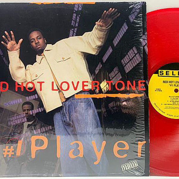 レコードメイン画像：シュリンク良好!! 赤ヴァイナル USオリジナル RED HOT LOVER TONE #1 Player ('95 Select) LP アルバム DIAMOND D, TRACKMASTERS