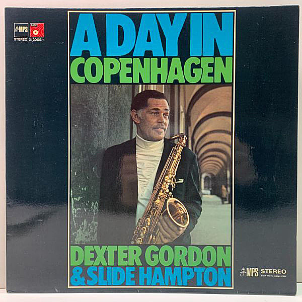 レコードメイン画像：美品 独 GFコーティング仕様 DEXTER GORDON & SLIDE HAMPTON A Day In Copenhagen | Dizzy Reece, Kenny Drew, Niels Pedersen, Art Taylor