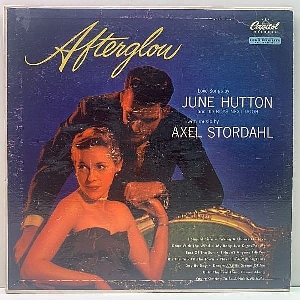 【おトク】 JUNE RECORDS WAXPEND | Capitol / (LP) Afterglow / HUTTON 洋楽