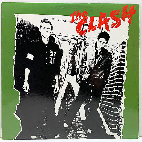 レコードメイン画像：良好!! US初期プレス THE CLASH Same『白い暴動』クラッシュ 1st デビュー盤 米 LP 英盤には未収録の名曲 I Fought The Law ほか