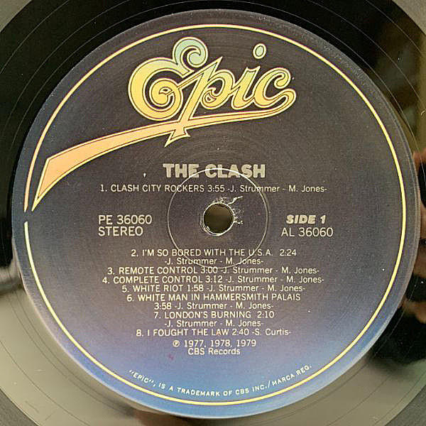 CLASH / Same (LP) / Epic | WAXPEND RECORDS
