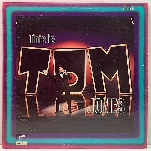 レコードメイン画像：【Fly Me To The Moon, (Sitting On) The Dock Of The Bay】名曲集!! USオリジナル TOM JONES This Is Tom Jones ('69 Parrot) LP