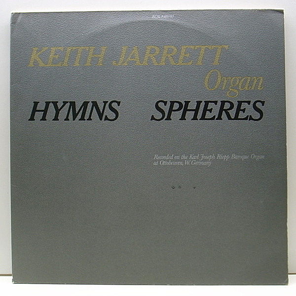 レコードメイン画像：W.GERMANY 西独 オリジ 2LP 極美盤 KEITH JARRETT Hymns Spheres