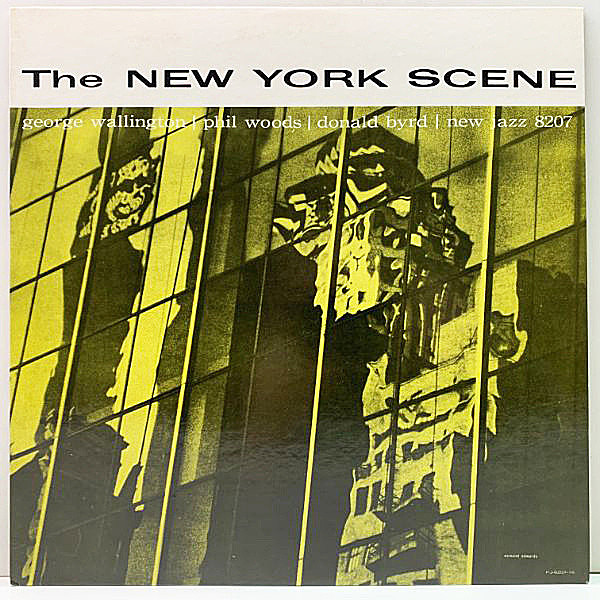 レコードメイン画像：MONO 極美盤!! GEORGE WALLINGTON QUINTET The New York Scene (Prestige) Featuring PHIL WOODS, DONALD BYRD モノラル Lp