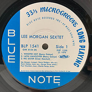 ジャズレコード　リー・モーガン　　2LPセット 天才ジャズトランぺッター、リー・モーガン（Lee Morgan）の