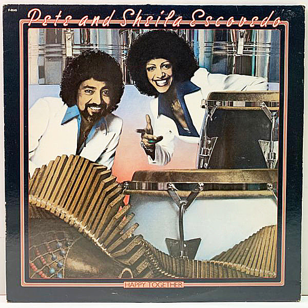 レコードメイン画像：美盤!! USオリジナル KENDUN刻印 PETE & SHEILA ESCOVEDO Happy Together ('78 Fantasy) Bolinas, Burrito Bandito ほか