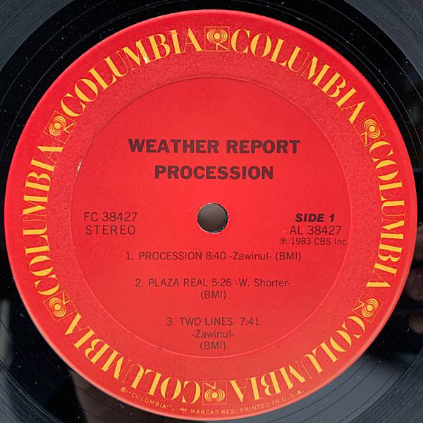 WEATHER REPORT / Procession (LP) / Columbia | WAXPEND RECORDS