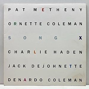 レコード画像：PAT METHENY / ORNETTE COLEMAN / Song X