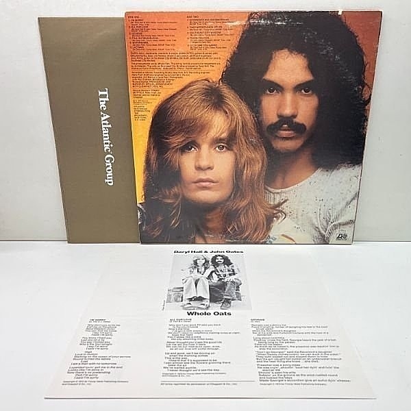 DARYL HALL & JOHN OATES / Whole Oats (LP) / Atlantic