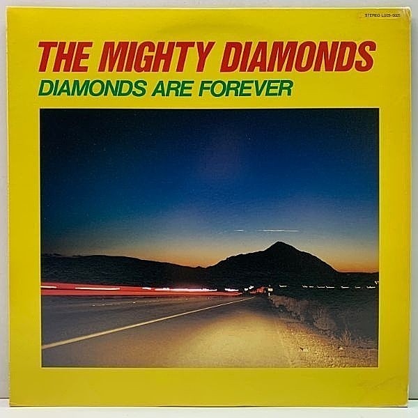 レコードメイン画像：JPNオンリー 珍盤 LP 帯付き MIGHTY DIAMONDS Diamonds Are Forever ('84 Woorell) マイティ・ダイアモンズ・アー・フォーエバー