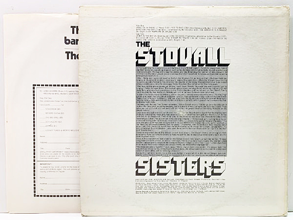 STOVALL SISTERS / Same (LP) / Repris | WAXPEND RECORDS