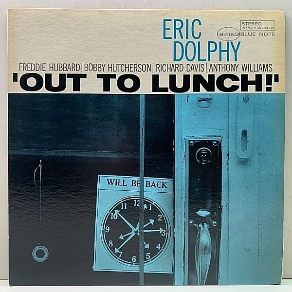 レコードメイン画像：レアな美品!! ERIC DOLPHY Out To Lunch! (Blue Note BST 84163) Freddie Hubbard, Bobby Hutcherson ほか 米 60's LIBERTYプレス LP