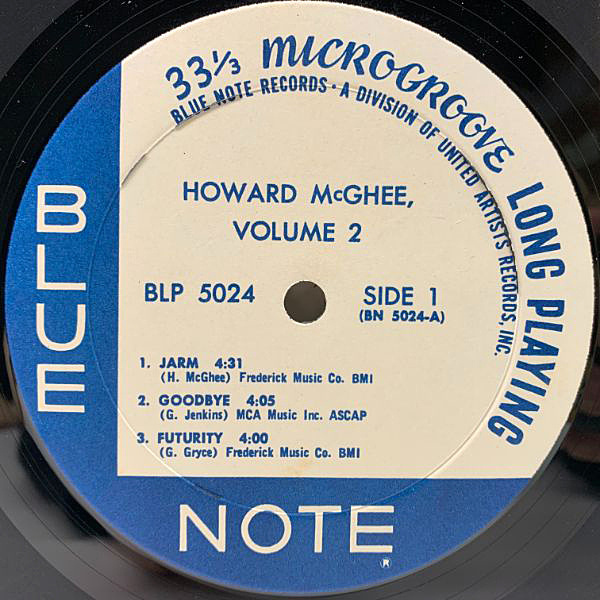 HOWARD MCGHEE / Volume 2 (10) / Blue Note | WAXPEND RECORDS