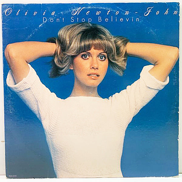 レコードメイン画像：良好盤!! USオリジナル 虹Lbl. TML刻印 OLIVIA NEWTON JOHN Don't Stop Believin' ('76 MCA) オリビア・ニュートン・ジョン たそがれの恋