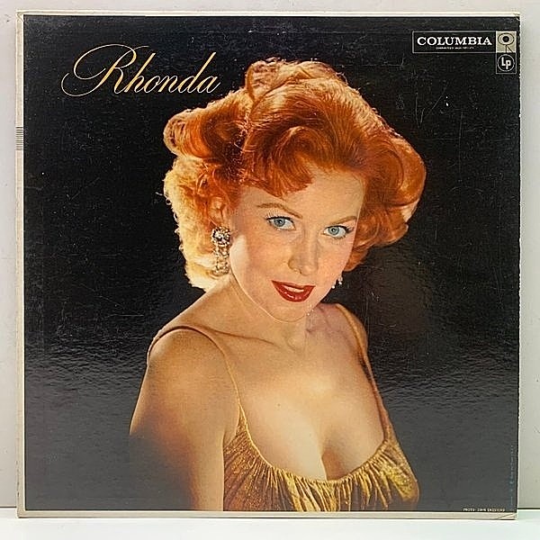 レコードメイン画像：良好!! MONO 6eye 深溝 USオリジナル RHONDA FLEMING ('58 Columbia) ロンダ・フレミング 唯一のアルバム 米 初回 モノラル LP