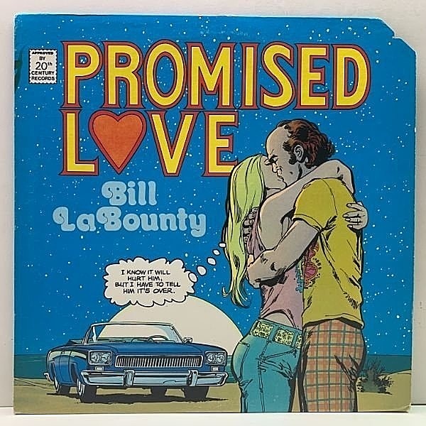 レコードメイン画像：美盤!! バイオ付き USオリジナル BILL LaBOUNTY Promised Love ('75 20th Century) 米 AOR ブルーアイドソウル 傑作盤