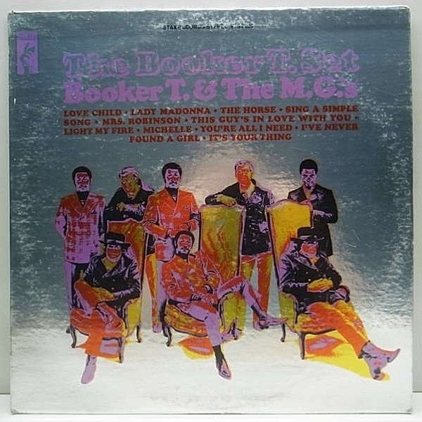 レコードメイン画像：初回ミラー 美品 オリジナル BOOKER T. & THE MG's / Booker T. Set ('69 Stax) ドラムブレイク