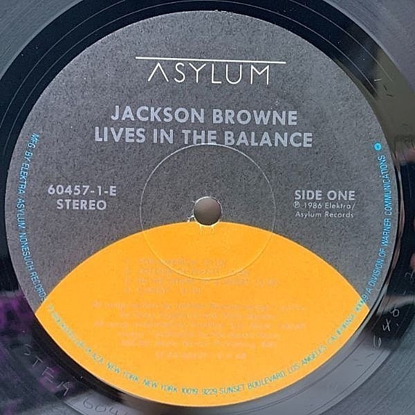 未使用 Jackson Browne- Lives In The Balance Lives In The Balance by Jackson Browne (1986-04-30) - Amazon