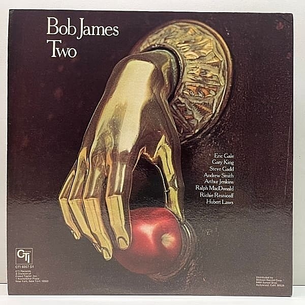 レコードメイン画像：Cut無し!美品! VANGELDER刻印 コート仕様 USオリジ BOB JAMES Two ('75 CTI) ドラムブレイク DJ PREMIER, ROYKSOPP サンプリング ネタ 宝庫