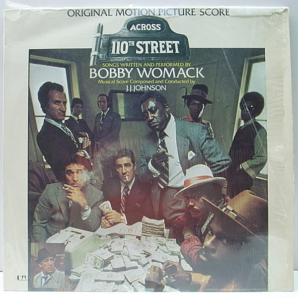 レコードメイン画像：良好!! シュリンク・コーティング オリジナル BOBBY WOMACK Across 110th Street ('72 United) 110番街交差点 人間発電所 レアグルーヴ OST