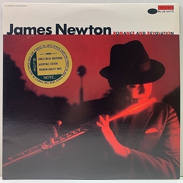 レコードメイン画像：【3人の巨人をオマージュしたブルーノート作品】USオリジナル MASTERDISK刻印 JAMES NEWTON Romance And Revolution ('87 Blue Note)