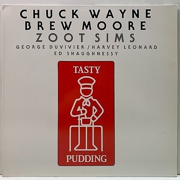 レコードメイン画像：MONO 良好!! CHUCK WAYNE [ QUINTET ] BREW MOORE, ZOOT SIMS (Progressive PLP 3003) Tasty Pudding '85年 Savoy 独プレス LP