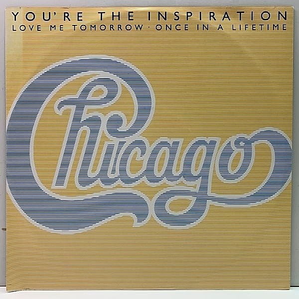 レコードメイン画像：【結婚式 名曲！君こそすべて】良好!! 45回転 UKオリジナル CHICAGO You're The Inspiration ('85 Full Moon) 大ヒット！マリー・ソング