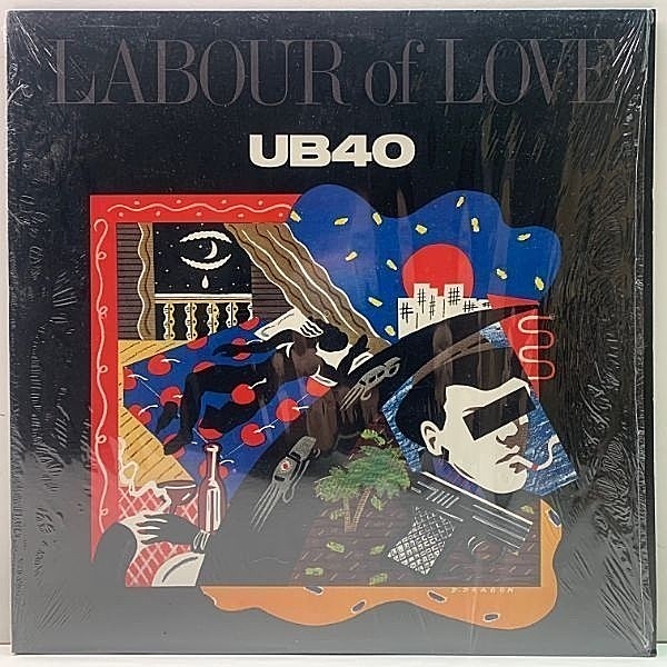 レコードメイン画像：【ジャマイカン佳曲のカヴァー集】美品 USオリジナル UB40 Labour Of Love ('83 A&M) JIMMY CLIFF Many Rivers To Cross, BOB MARLEY ほか