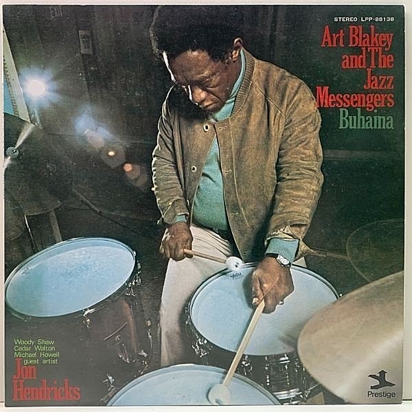 レコードメイン画像：良好!! ART BLAKEY & JAZZ MESSENGERS Buhaina (Prestige) A.T.C.Q.／Excursions サンプリング ネタ '73年 JPNオリジナル 解説付き