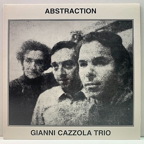 レコードメイン画像：伊ピアノトリオ 名作!! 美品 GIANNI CAZZOLA Abstraction (Rearward) w./Cornelio Dattoli, Gianni Cazzola