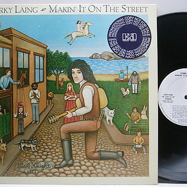 レコードメイン画像：プロモ 美品 Orig. ERIC CLAPTON参加! CORKY LAING Makin It On