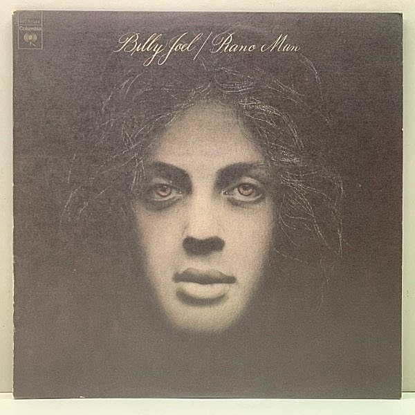 レコードメイン画像：極美盤!! 初版 KC規格 USオリジナル BILLY JOEL Piano Man ('73 Columbia) ざら紙ジャケ 専用インナー完品 ビリー・ジョエル 出世作