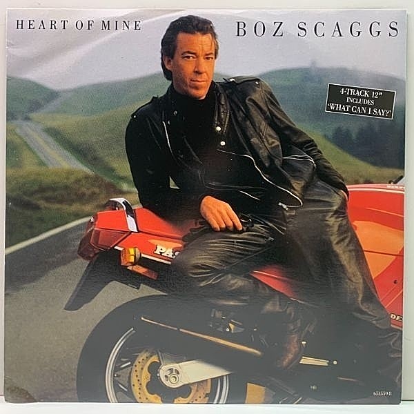 レコードメイン画像：良好!! 45回転 UKオリジナル BOZ SCAGGS Heart Of Mine ('88 CBS) BOBBY CALDWELLとの共作による大ヒット・シングル ４曲入り 12インチ